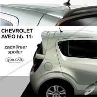 Zadní spoiler kšilt nad okno Chevrolet Aveo hatchback -- od roku výroby 03/2011- Zadní spoiler kšilt nad okno Chevrolet Aveo hatchback -- od roku výroby 03/2011-