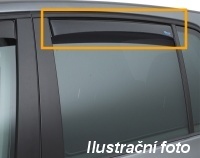 ClimAir deflektory (ofuky) zadn�ch bo�n�ch oken Chevrolet Trax -- od roku v�roby 2013- (barva �ern�)